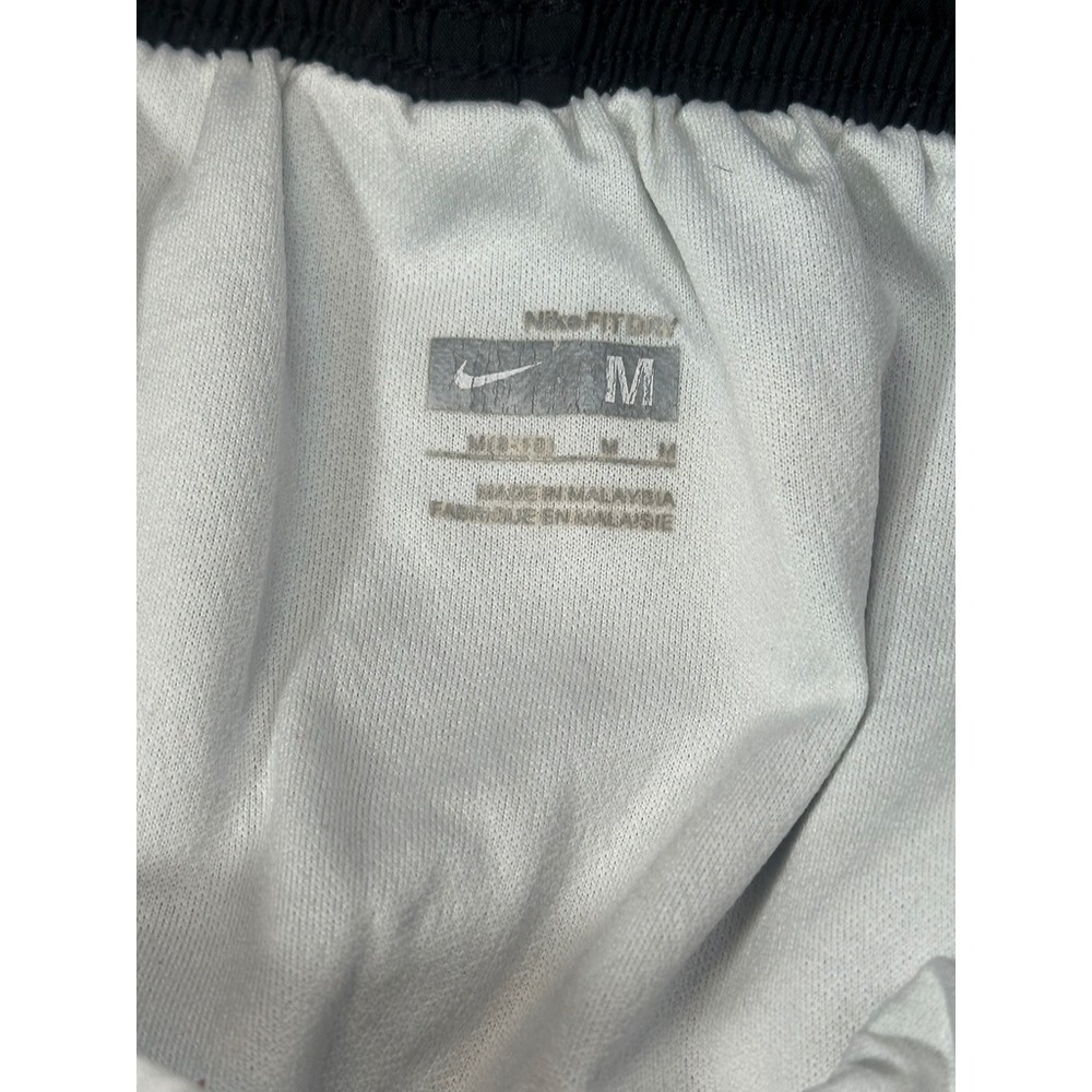 Nike Tempo Running Shorts Womens Medium Black Pink White Athletic Gym Workout - Picture 6 of 8